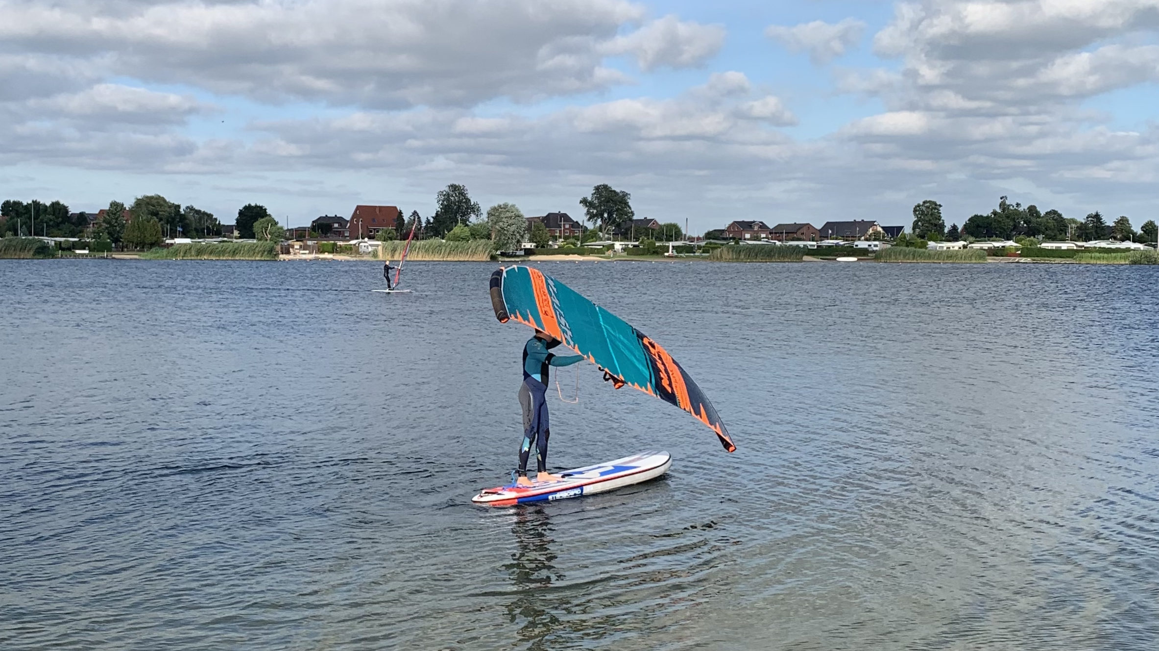 Wingsurfen mit SUP Board